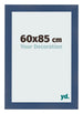 Bilderrahmen 60x85cm Dunkelblau Gewischt MDF Pisa Vorne Messe | Yourdecoration.at