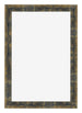 Bilderrahmen 60x90cm Blau Gold Meliert MDF Pisa Vorne | Yourdecoration.at