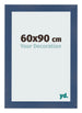 Bilderrahmen 60x90cm Dunkelblau Gewischt MDF Pisa Vorne Messe | Yourdecoration.at