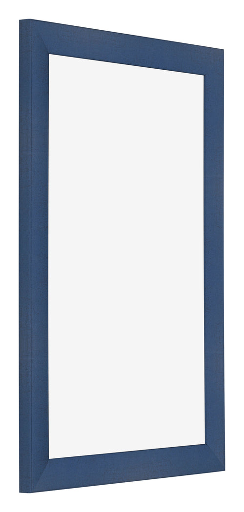 Bilderrahmen 60x90cm Dunkelblau Gewischt MDF Pisa Vorne Schrag | Yourdecoration.at