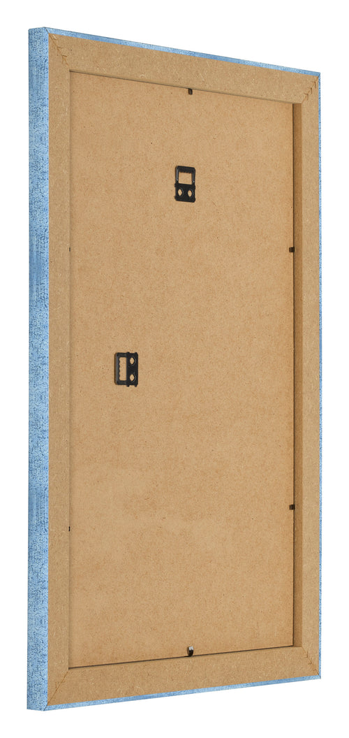 Bilderrahmen 60x90cm Hellblau Gewischt MDF Pisa Ruckseite Schrag | Yourdecoration.at