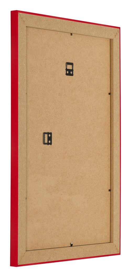 Bilderrahmen 60x90cm Rot MDF Pisa Ruckseite Schrag | Yourdecoration.at
