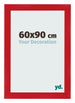 Bilderrahmen 60x90cm Rot MDF Pisa Vorne Messe | Yourdecoration.at