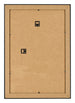 Bilderrahmen 60x90cm Schwarz Silber Poliert MDF Pisa Ruckseite | Yourdecoration.at