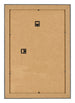 Bilderrahmen 60x90cm Schwarz Silber Poliert MDF Pisa Ruckseite | Yourdecoration.at