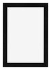Bilderrahmen 60x90cm Schwarz Silber Poliert MDF Pisa Vorne | Yourdecoration.at