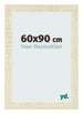 Bilderrahmen 60x90cm Sonoma Eiche MDF Pisa Vorne Messe | Yourdecoration.at