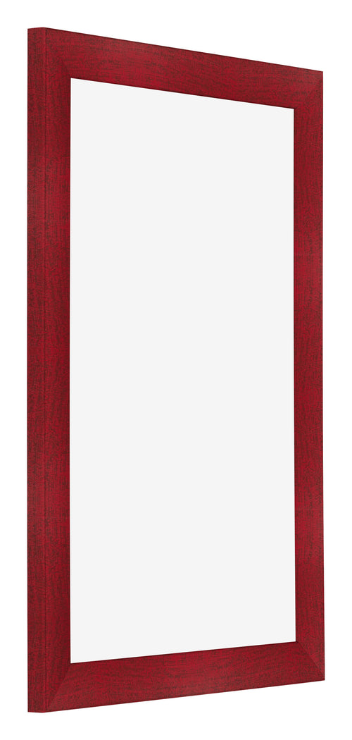 Bilderrahmen 60x90cm Weinrot Gewischt MDF Pisa Vorne Schrag | Yourdecoration.at