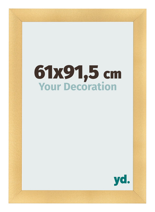 Bilderrahmen 61x91 5cm Gold Vintage MDF Pisa Vorne Messe | Yourdecoration.at