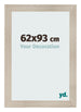 Bilderrahmen 62x93cm Eiche Rustikal MDF Pisa Vorne Messe | Yourdecoration.at