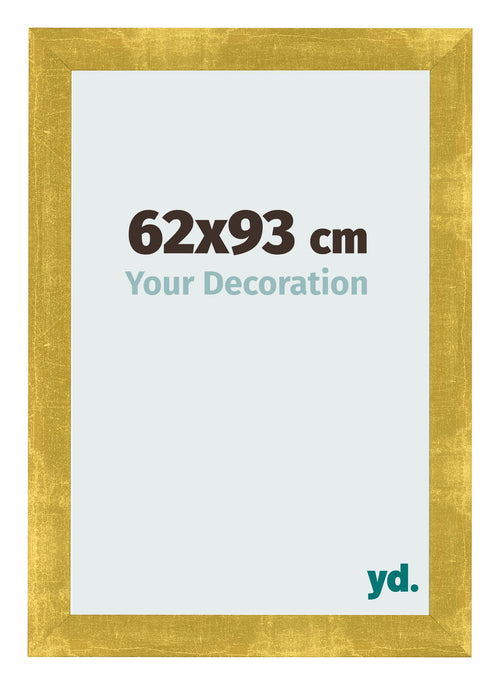 Bilderrahmen 62x93cm Gold Vintage MDF Pisa Vorne Messe | Yourdecoration.at