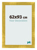 Bilderrahmen 62x93cm Gold Vintage MDF Pisa Vorne Messe | Yourdecoration.at