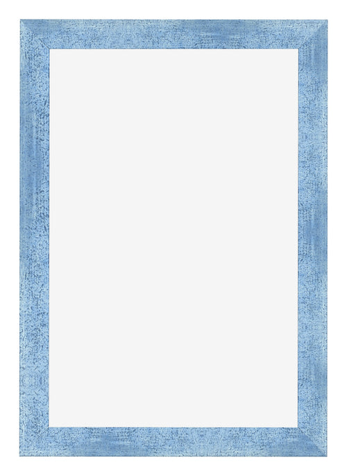 Bilderrahmen 62x93cm Hellblau Gewischt MDF Pisa Vorne | Yourdecoration.at
