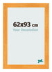 Bilderrahmen 62x93cm Orange MDF Pisa Vorne Messe | Yourdecoration.at