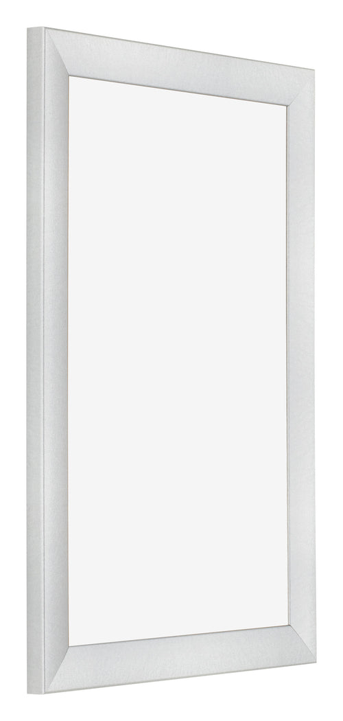 Bilderrahmen 62x93cm Silber Schwarz Gewischt MDF Pisa Vorne Schrag | Yourdecoration.at