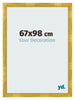 Bilderrahmen 67x98cm Gold Vintage MDF Pisa Vorne Messe | Yourdecoration.at