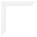 Bilderrahmen 67x98cm Weiß Vintage MDF Pisa Detail Ecke | Yourdecoration.at