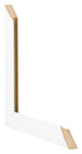 Bilderrahmen 67x98cm Weiß Vintage MDF Pisa Detail Querschnitte | Yourdecoration.at