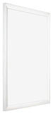 Bilderrahmen 67x98cm Weiß Vintage MDF Pisa Vorne Schrag | Yourdecoration.at