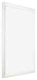 Bilderrahmen 67x98cm Weiß Vintage MDF Pisa Vorne Schrag | Yourdecoration.at