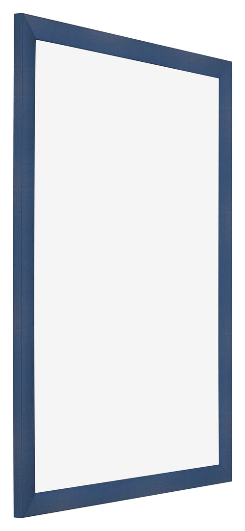 Bilderrahmen 68x98cm Dunkelblau Gewischt MDF Pisa Vorne Schrag | Yourdecoration.at