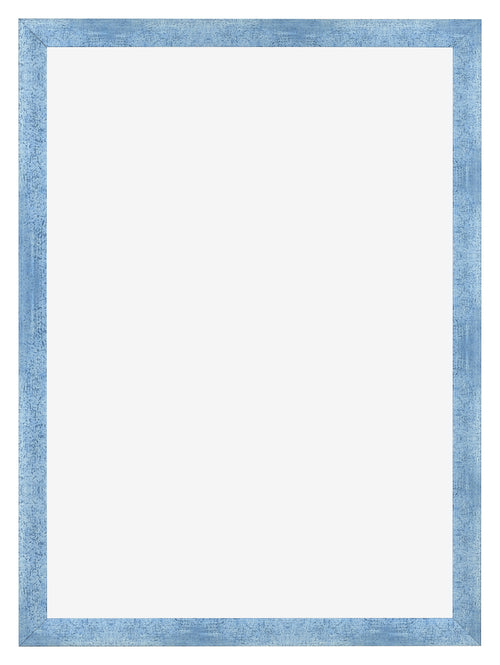 Bilderrahmen 68x98cm Hellblau Gewischt MDF Pisa Vorne | Yourdecoration.at