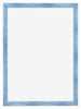 Bilderrahmen 68x98cm Hellblau Gewischt MDF Pisa Vorne | Yourdecoration.at