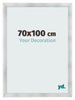 Bilderrahmen 70x100cm Aluminium Gebürstet MDF Pisa Vorne Messe | Yourdecoration.at