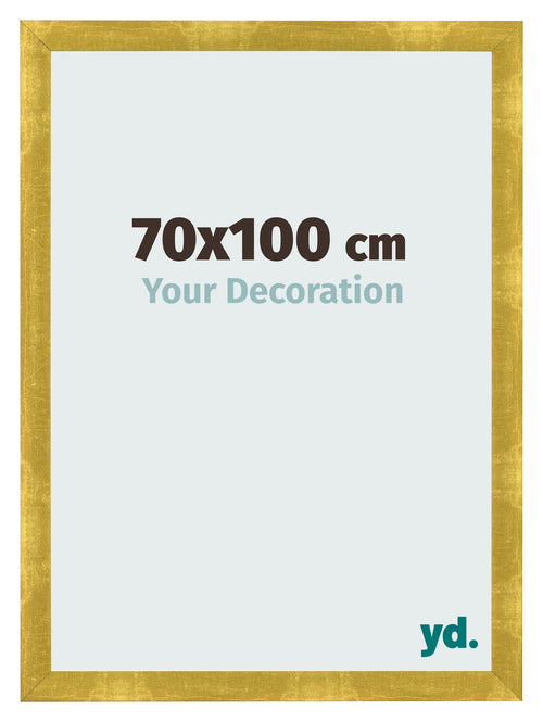 Bilderrahmen 70x100cm Gold Vintage MDF Pisa Vorne Messe | Yourdecoration.at
