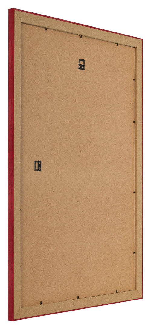 Bilderrahmen 70x100cm Weinrot Gewischt MDF Pisa Ruckseite Schrag | Yourdecoration.at