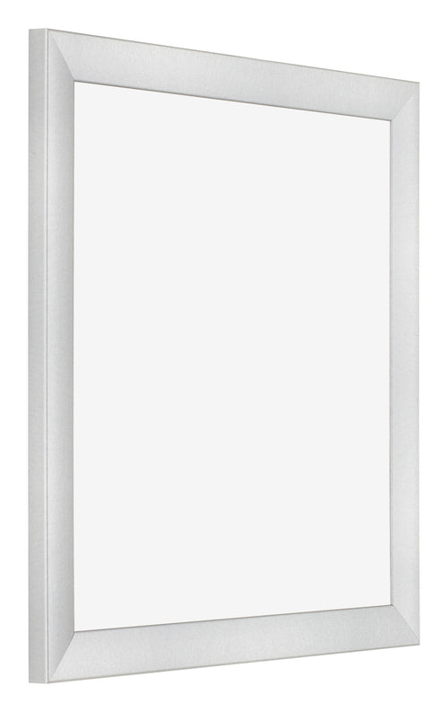 Bilderrahmen 70x70cm Silber Schwarz Gewischt MDF Pisa Vorne Schrag | Yourdecoration.at