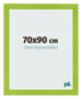 Bilderrahmen 70x90cm Grün MDF Pisa Vorne Messe | Yourdecoration.at