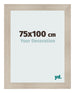 Bilderrahmen 75x100cm Eiche Rustikal MDF Pisa Vorne Messe | Yourdecoration.at