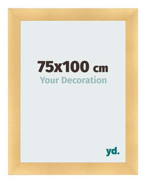 Bilderrahmen 75x100cm Gold Vintage MDF Pisa Vorne Messe | Yourdecoration.at