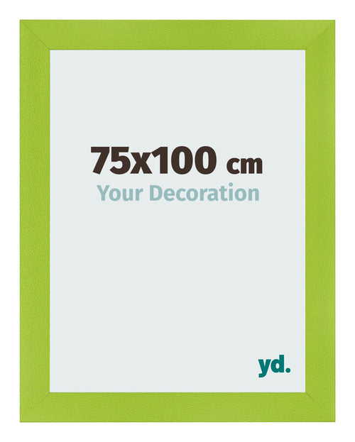 Bilderrahmen 75x100cm Grün MDF Pisa Vorne Messe | Yourdecoration.at