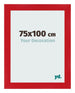 Bilderrahmen 75x100cm Rot MDF Pisa Vorne Messe | Yourdecoration.at