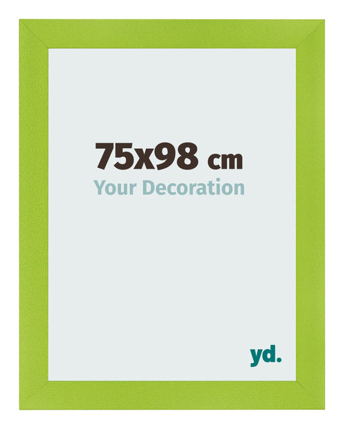 Bilderrahmen 75x98cm Grün MDF Pisa Vorne Messe | Yourdecoration.at