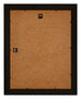 Birmingham Holz Bilderrahmen 40x50cm Schwarz Silber Poliert Ruckseite | Yourdecoration.at