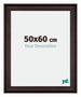 Birmingham Holz Bilderrahmen 50x60cm Braun Vorne Messe | Yourdecoration.at