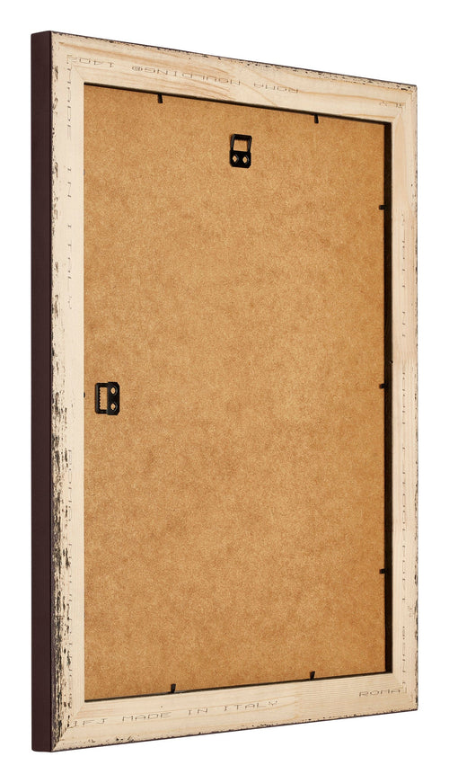 Birmingham Holz Bilderrahmen 60x70cm Braun Ruckseite Schrag | Yourdecoration.at
