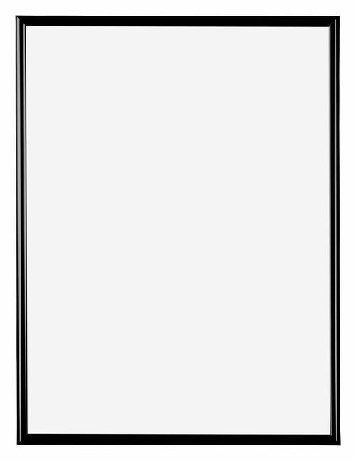 Bordeaux Kunststoff Bilderrahmen 18x24cm Schwarz Hochglanz Vorne | Yourdecoration.at