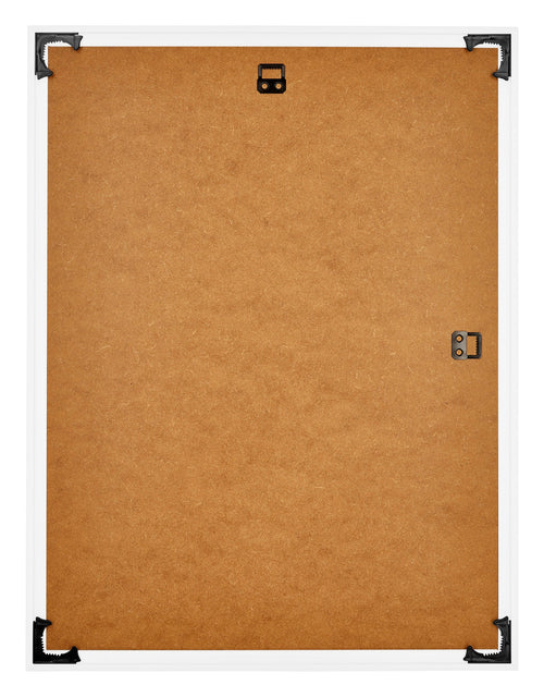 Bordeaux Kunststoff Bilderrahmen 18x24cm Weiss Hochglanz Ruckseite | Yourdecoration.at