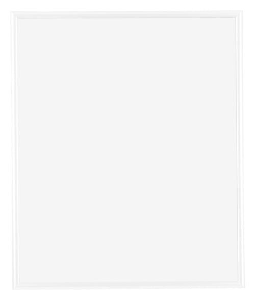 Bordeaux Kunststoff Bilderrahmen 20x25cm Weiss Hochglanz Vorne | Yourdecoration.at