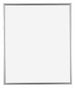 Bordeaux Kunststoff Bilderrahmen 25x30cm Silber Vorne | Yourdecoration.at