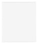 Bordeaux Kunststoff Bilderrahmen 28x35cm Weiss Hochglanz Vorne | Yourdecoration.at