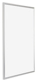 Bordeaux Kunststoff Bilderrahmen 29 7x42cm A3 Silber Vorne Schrag | Yourdecoration.at
