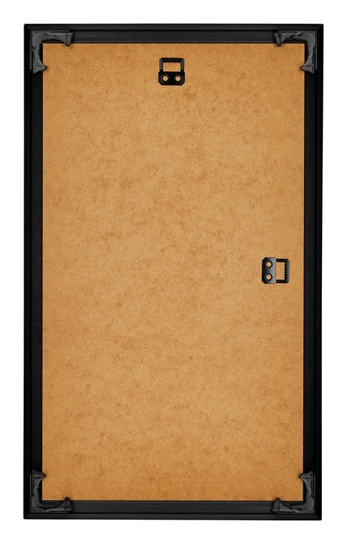 Bordeaux Kunststoff Bilderrahmen 30x50cm Schwarz Hochglanz Ruckseite | Yourdecoration.at