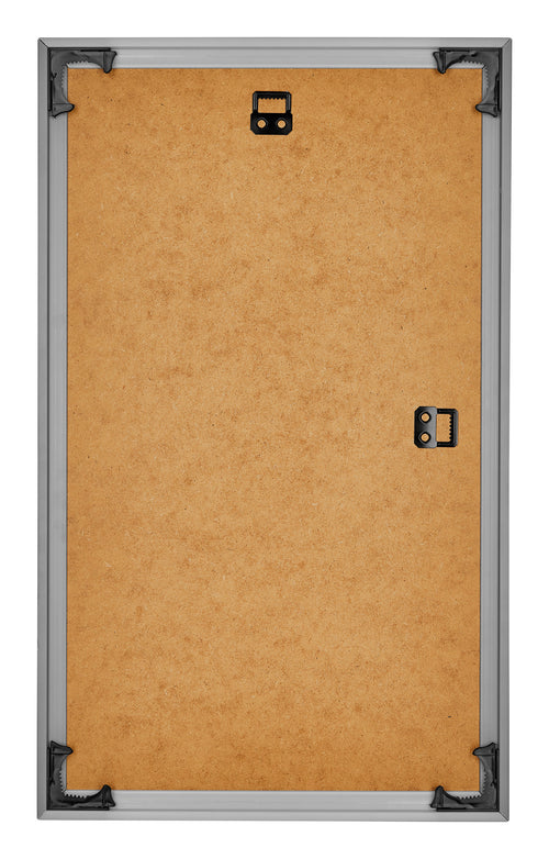 Bordeaux Kunststoff Bilderrahmen 33x48cm Silber Ruckseite | Yourdecoration.at