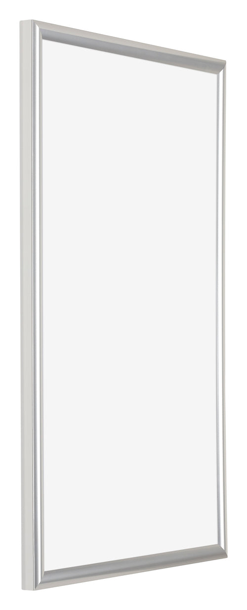 Bordeaux Kunststoff Bilderrahmen 33x48cm Silber Vorne Schrag | Yourdecoration.at
