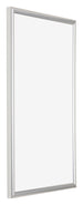 Bordeaux Kunststoff Bilderrahmen 33x48cm Silber Vorne Schrag | Yourdecoration.at
